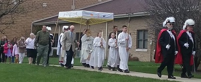 Divine Mercy Procession at QP