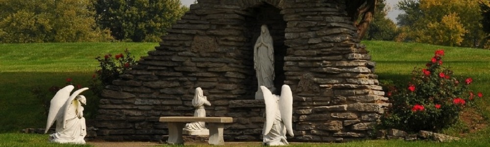 Mary Grotto at Queen of Peace